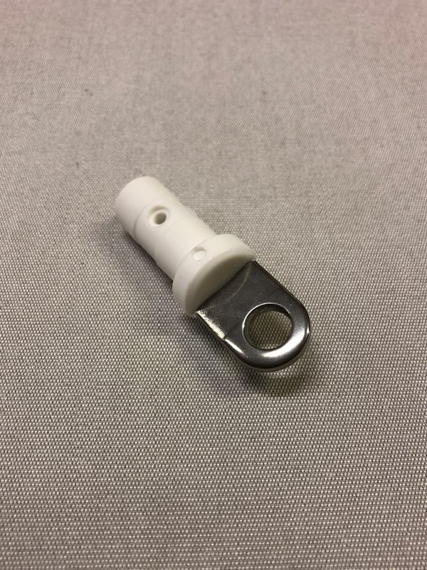 Ändbeslag 18mm rör / 13mm inv.