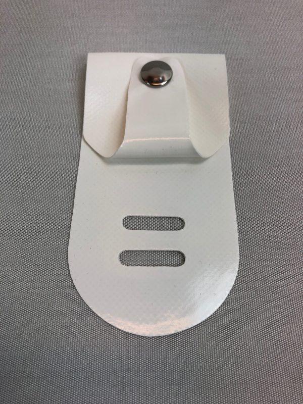 Rubber hangers 25-pack white