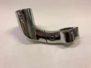 Slutdel till grabbräcke 25 mm höger