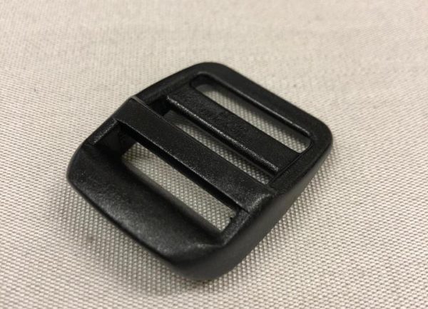 Stegspänne för 25 mm webbing svart, Heavy