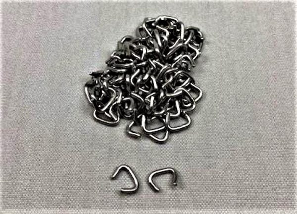Klämmor för 6 mm gummicord 100-pack