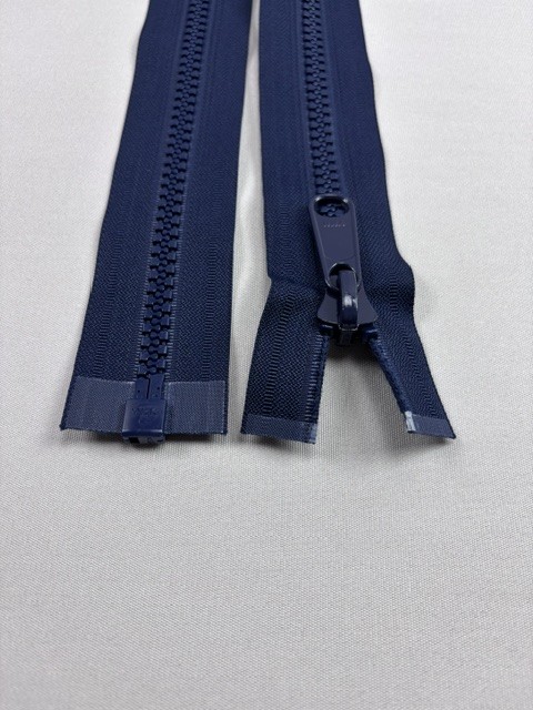YKK Zip, Navy, 100 cm, separable, DPME