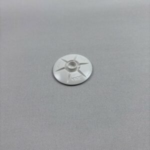 YKK Snad 40mm white, button base, self-adhesive.